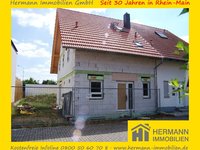 Wohnimmobilie Kauf Doppelhaus Große neuwertige Doppelhaushälfte zur Selbstfertigstellung!