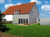 Wohnimmobilie Kauf Doppelhaus Verkauf einer projektierten DHH