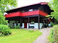 Wohnimmobilie Kauf Burg/Schloß/Bauernhaus/Villa/Herrenhaus/Landhaus/Reiterhof Für Naturfreunde! Norwegisches Blockhaus der Extraklasse