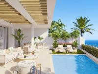 Auslandsimmobilie Penthousewohnung/Loft/Maisonette #Spanien: 180° Meerblick Maisonette Wohnungen an der Costa del Sol