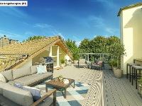 Wohnimmobilie Kauf Dachgeschosswohnung großzügige Single-/Pärchen Maissonetten-Wohnung - 2 Balkone + 1 große Dachterrasse