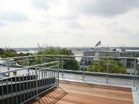 Wohnimmobilie Kauf Penthousewohnung/Loft/Maisonette Eigentumswohnung mit Dachterrasse und Panorama-Blick auf den Hamburger Hafen