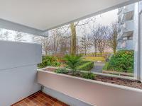 Wohnimmobilie Kauf Erdgeschosswohnung 2-Zimmer ETW in ruhiger und gepflegter Wohnanlage + Attraktiver Grundriss + Balkon+ Duplexparker.