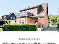 Wohnimmobilie Kauf Einfamilienhaus Idyllisches Wohnen abseits der Großstadt