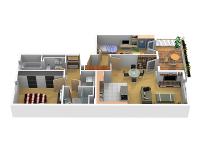 Wohnimmobilie Miete Etagenwohnung Neubau Neustadt, 3 Zimmer mit Terasse, Einbauküche und Tiefgarage